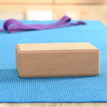 Yoga Block Cork Wood Yoga Brick Soft High Density Yoga Block To Support Poses Home Fitness Equipment