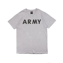 US ARMY Top Quality PT Style APFU Military Physical Training T Shirt  Gray Gym Summer Shirt Men Sportswear Reflective