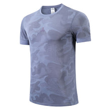 Print Training Shirt Breathable Running Men Causal Gym Short Sleeve Fashion Workout Joggers Bodybuilding Exercise Tshirt