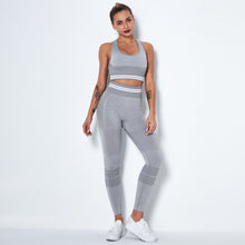 Bauhinia 2PCS Yoga Set Women&#39;s Tracksuit Fitness Gym Sports Bra Leggings Suits Summer Breathable Workout Sportswear Gym Clothing