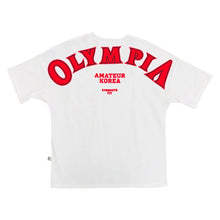 OLYMPIA Cotton Gym Shirt Sport T Shirt Men Short Sleeve Running Shirt Men Workout Training Tees Fitness Loose  M-XXXL