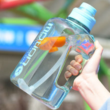 2 Liter Water Bottle with Straw Sports Large Capacity Portable Travel Kettle Outdoor Fitness Cup Reusable Drinking Bottle