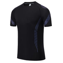 Men Gym Short Sleeves Running Workout Print T shirt Bodybuilding  Traning High Quality Sports Men Reflective Shirts