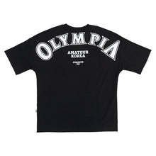 OLYMPIA Cotton Gym Shirt Sport T Shirt Men Short Sleeve Running Shirt Men Workout Training Tees Fitness Loose  M-XXXL