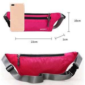 1pc Professional Running Zip Bag Waterproof Sports Chest Shoulder Bags  Waistbag Hiking Outdoor Accessories Running Bag Purses