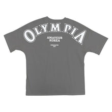 OLYMPIA Cotton Gym Shirt Sport T Shirt Men Short Sleeve Running Shirt Men Workout Training Tees Fitness Loose  M-XXXL