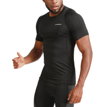 Gym Shirt Compression Men Dry Fit Tee Short Sleeve T Shirt Sportswear Workout Fitness Quick Dry Men&#39;s Run Tracksuits sweatshirts