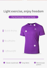 AONIJIE Running T-shirt for Men Quick Drying Summer Spring Sports Tees Breathable Gym Short Sleeve FM5125