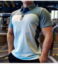 Best quality 2023 Summer Running Gym Men kids Shirt Casual short Sleeve Tees elastic Loose Sports Fitness Quick dry Polo T Shirt