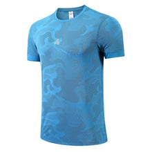 Print Training Shirt Breathable Running Men Causal Gym Short Sleeve Fashion Workout Joggers Bodybuilding Exercise Tshirt