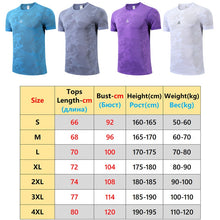 Print Training Shirt Breathable Running Men Causal Gym Short Sleeve Fashion Workout Joggers Bodybuilding Exercise Tshirt