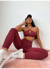 Yoga Set Sport Women Gym Suit sSeamless Push Up Butt Scrunch Legging Shockproof Bra Crop Top Workout Clothes Female Tracksuit