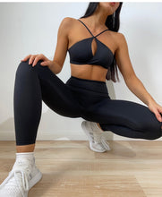 Yoga Set Sport Women Gym Suit sSeamless Push Up Butt Scrunch Legging Shockproof Bra Crop Top Workout Clothes Female Tracksuit