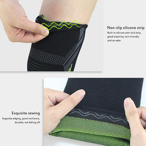 Sports Knee Pads Elastic Non-slip Cold Protective Knee Brace Fitness Running Cycling Gear Equipment